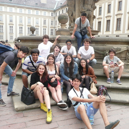 Der Trip nach Prag mit YFU war eines der Highlights!