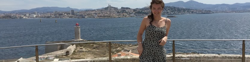 YFU France organisierte im Mai eine kleine Reise nach Marseille - hier bin ich auf dem Château d'If, wo der Graf von Montechristo gefangen gehalten wurde...