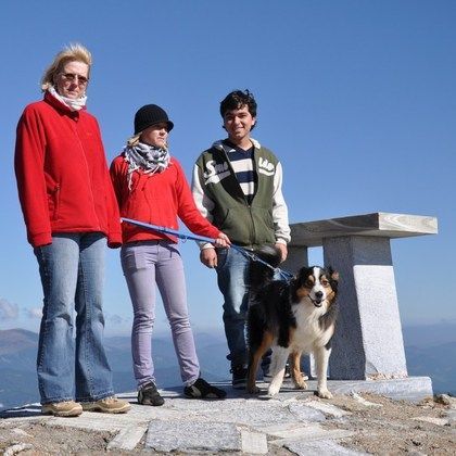 Beim Wandern