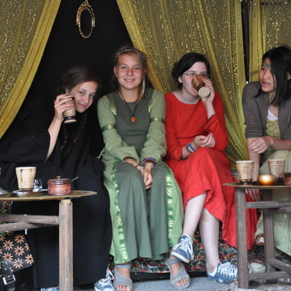 Pors Wienaufenthalt hat eigentich in Eggenburg beim Mittelalterfest angefangen.
